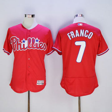 Maikel Franco Philadelphia Phillies red Authentic jersey