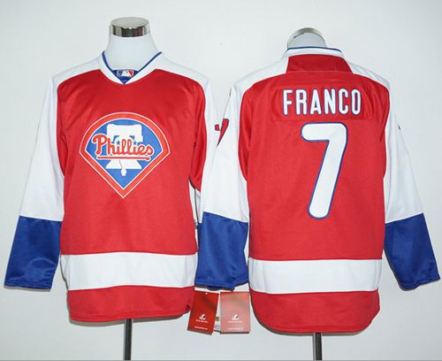Maikel Franco Philadelphia Phillies red jersey