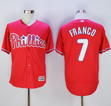 Maikel Franco Philadelphia Phillies red jersey