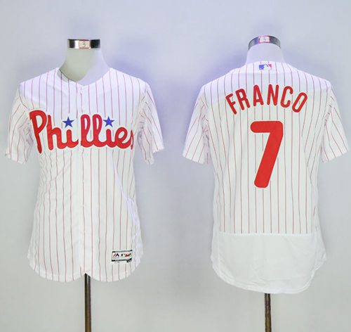 Maikel Franco Philadelphia Phillies white Authentic jersey