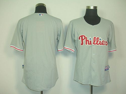 Custom Philadelphia Phillies grey jersey