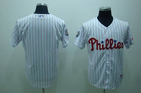 Custom Philadelphia Phillies white jersey