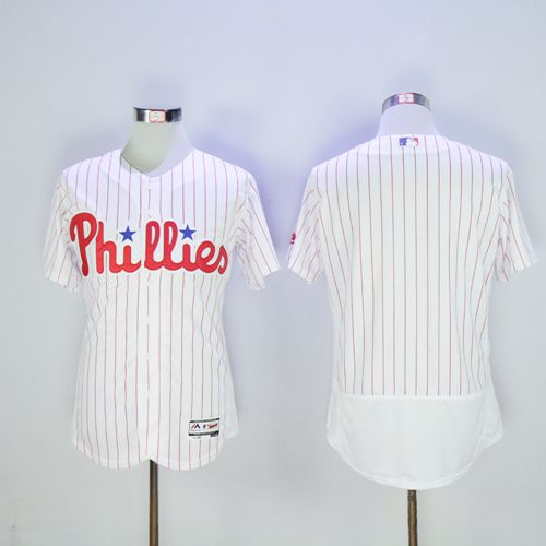 Custom Philadelphia Phillies white Authentic jersey