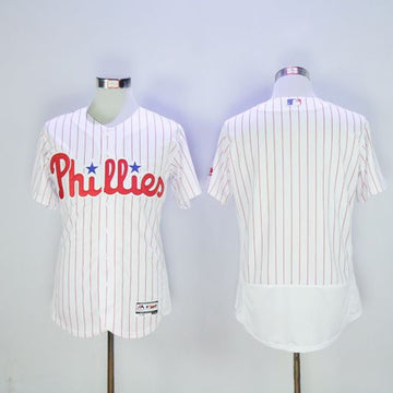 Custom Philadelphia Phillies white Authentic jersey