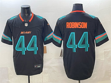 Chop Robinson Miami Dolphins black Vapor jersey