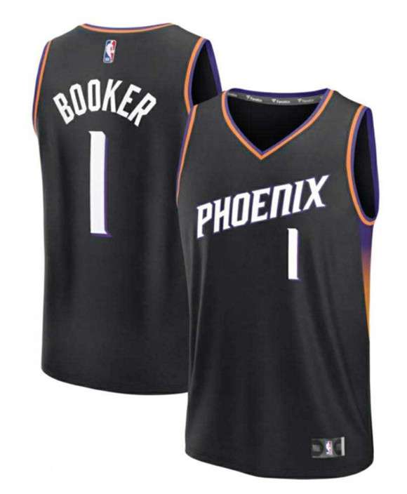 Devin Booker Phoenix Suns black jersey