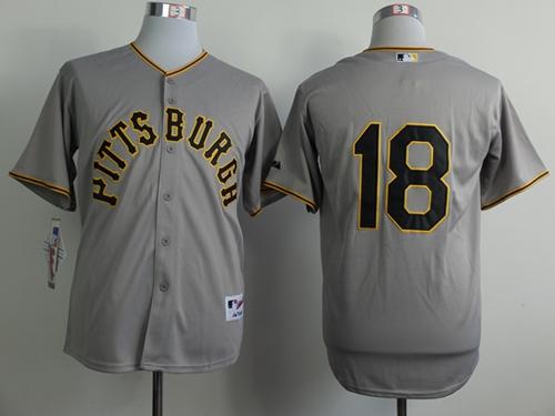 Neil Walker Pittsburgh Pirates grey jersey