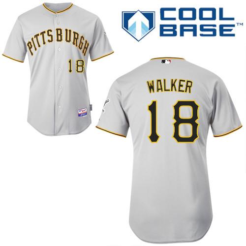 Neil Walker Pittsburgh Pirates grey jersey