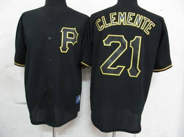 Roberto Clemente Pittsburgh Pirates black Fashion jersey