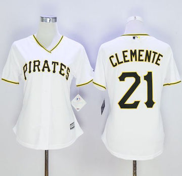 Roberto Clemente Pittsburgh Pirates white Home jersey
