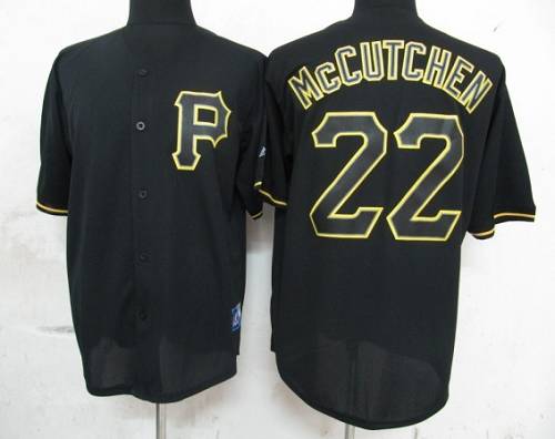 Andrew McCutchen Pittsburgh Pirates black Fashion jersey