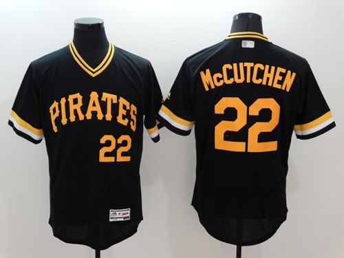 Andrew McCutchen Pittsburgh Pirates black Authentic jersey