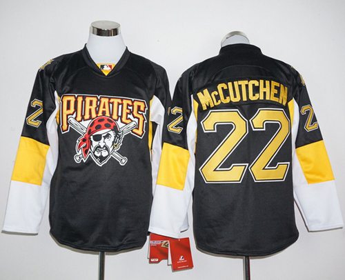 Andrew McCutchen Pittsburgh Pirates black jersey