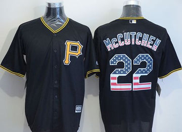 Andrew McCutchen Pittsburgh Pirates black Fashion jersey