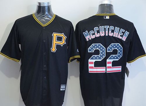 Andrew McCutchen Pittsburgh Pirates black Fashion jersey