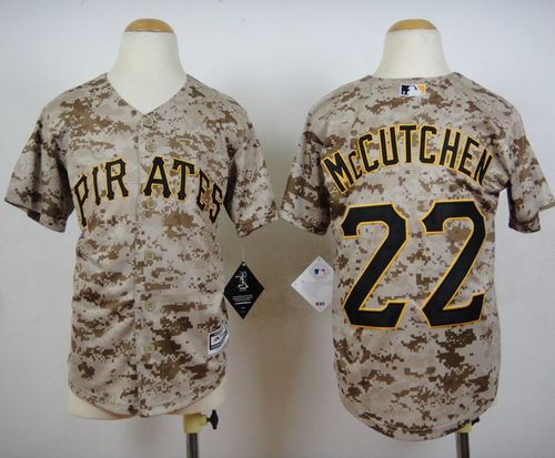 Andrew McCutchen Pittsburgh Pirates camo Camo jersey