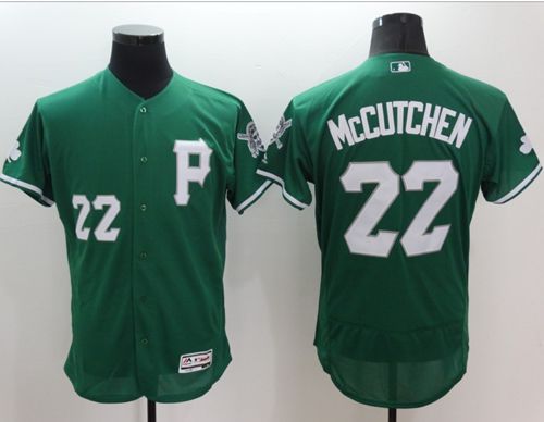 Andrew McCutchen Pittsburgh Pirates green Authentic jersey