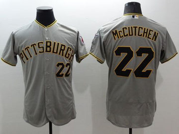 Andrew McCutchen Pittsburgh Pirates grey Authentic jersey