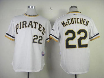 Andrew McCutchen Pittsburgh Pirates white Alternate jersey
