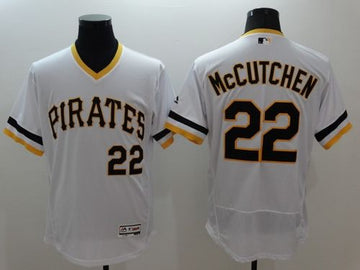 Andrew McCutchen Pittsburgh Pirates white Authentic jersey