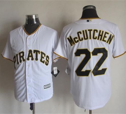 Andrew McCutchen Pittsburgh Pirates white jersey