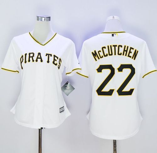 Andrew McCutchen Pittsburgh Pirates white Fashion jersey