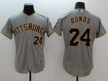 Barry Bonds Pittsburgh Pirates grey Authentic jersey