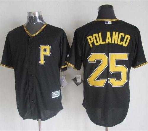 Gregory Polanco Pittsburgh Pirates black jersey