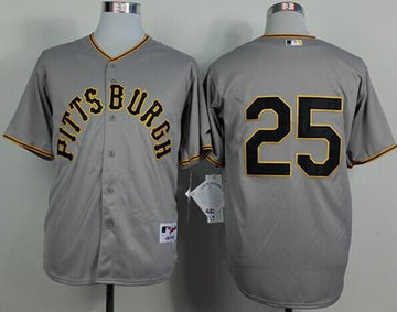Gregory Polanco Pittsburgh Pirates grey jersey
