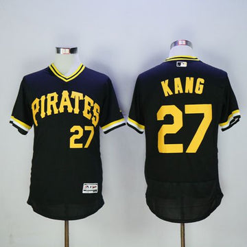 Jung-ho Kang Pittsburgh Pirates black Authentic jersey