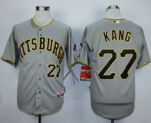 Jung-ho Kang Pittsburgh Pirates grey jersey