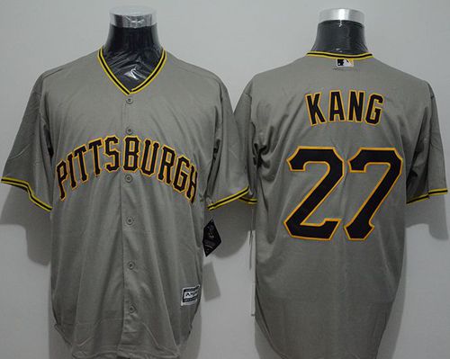 Jung-ho Kang Pittsburgh Pirates grey jersey