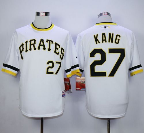 Jung-ho Kang Pittsburgh Pirates white Alternate jersey