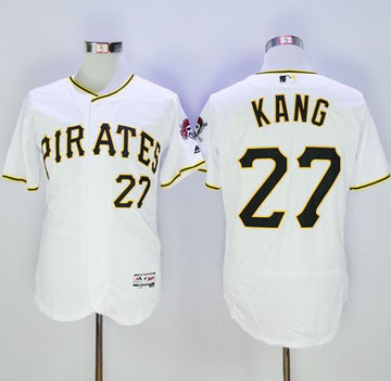 Jung-ho Kang Pittsburgh Pirates white Authentic jersey