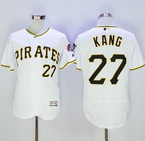 Jung-ho Kang Pittsburgh Pirates white Authentic jersey