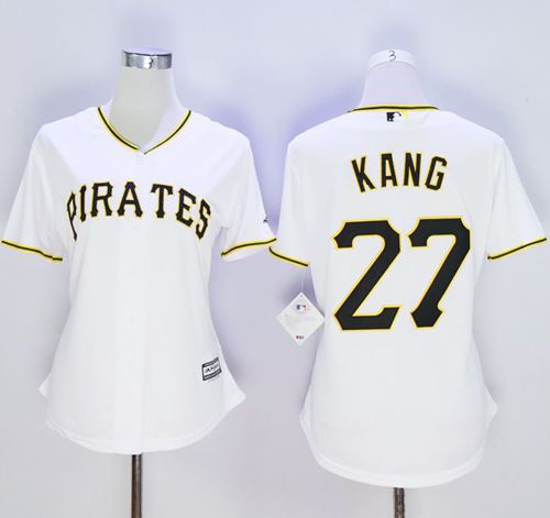 Jung-ho Kang Pittsburgh Pirates white Home jersey
