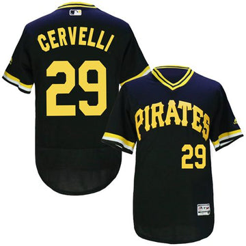 Francisco Cervelli Pittsburgh Pirates black Authentic jersey