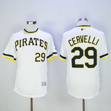 Francisco Cervelli Pittsburgh Pirates white Authentic jersey