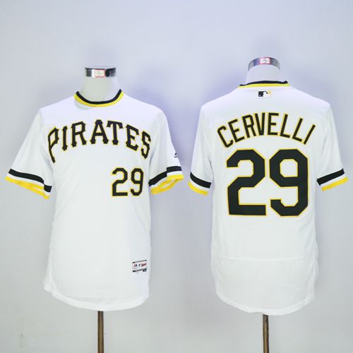 Francisco Cervelli Pittsburgh Pirates white Authentic jersey