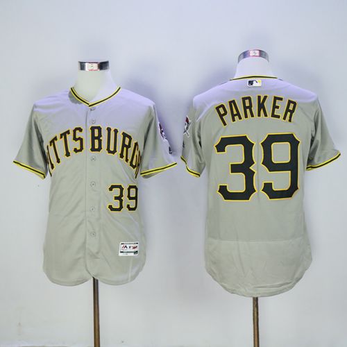 Dave Parker Pittsburgh Pirates grey Authentic jersey