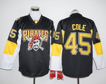 Gerrit Cole Pittsburgh Pirates black jersey