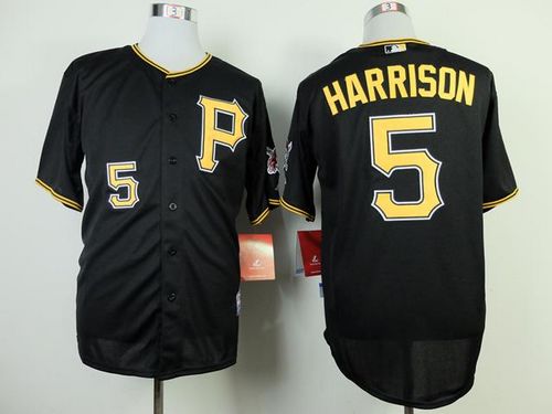 Josh Harrison Pittsburgh Pirates black jersey