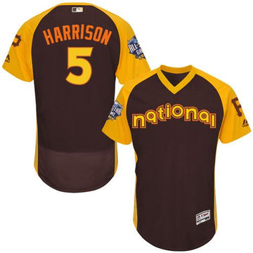 Josh Harrison Pittsburgh Pirates brown All-Star jersey
