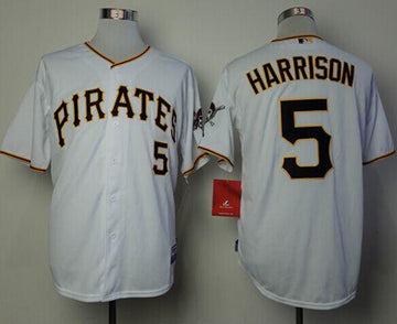 Josh Harrison Pittsburgh Pirates white jersey