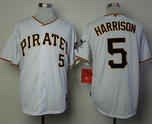Josh Harrison Pittsburgh Pirates white jersey