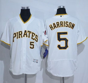 Josh Harrison Pittsburgh Pirates white Authentic jersey