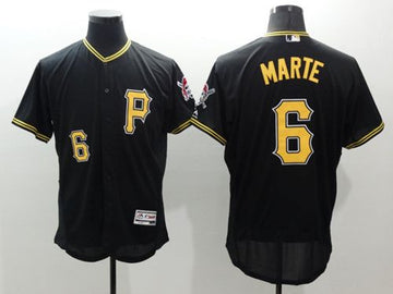 Starling Marte Pittsburgh Pirates black Authentic jersey