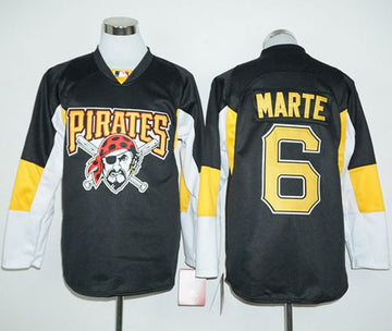Starling Marte Pittsburgh Pirates black jersey