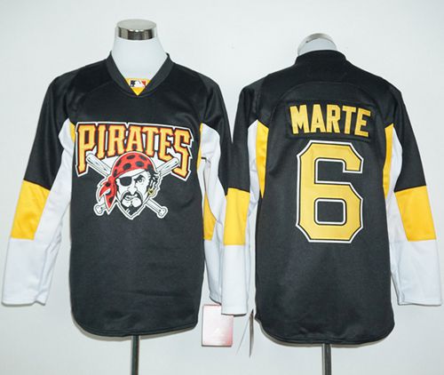 Starling Marte Pittsburgh Pirates black jersey