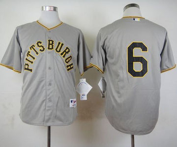Starling Marte Pittsburgh Pirates grey jersey
